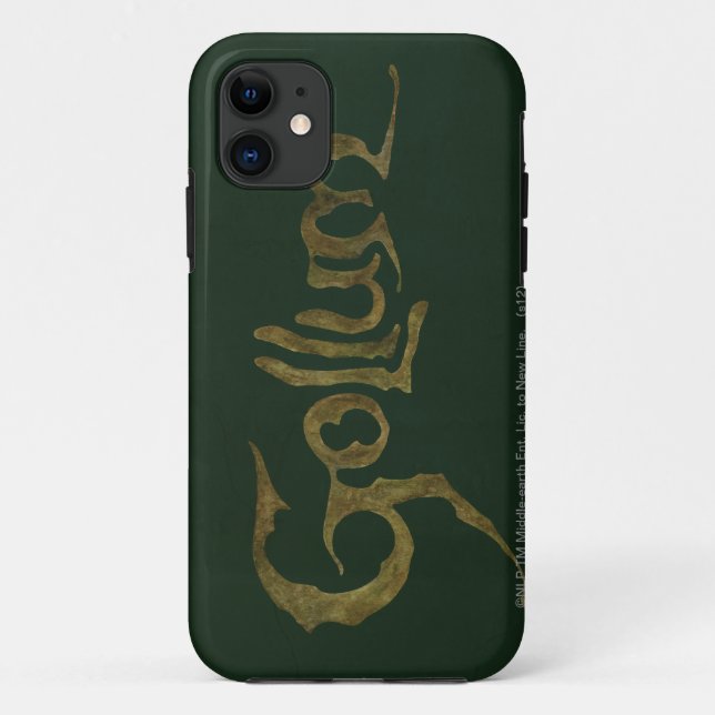 GOLLUM™ Name - Textured Case-Mate iPhone Case (Back)