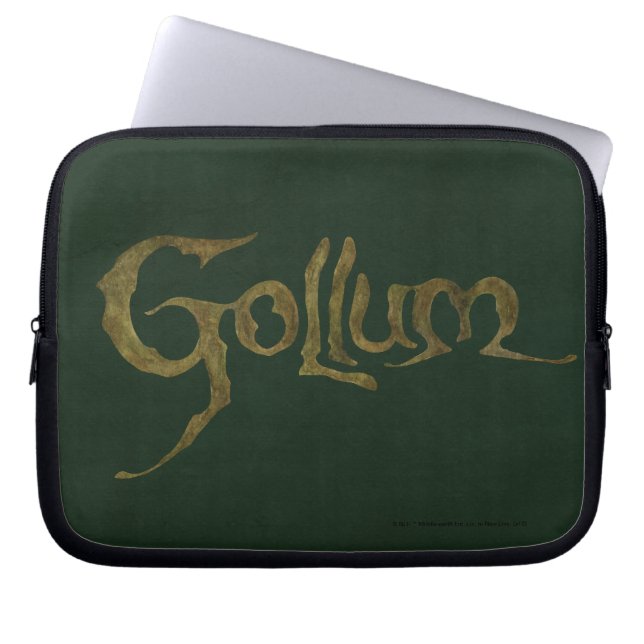 GOLLUM™ Name - Textured Laptop Sleeve (Front)