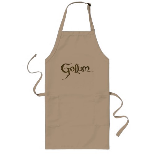 GOLLUM Name _ Textured Long Apron