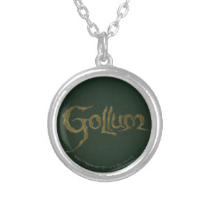 GOLLUM™ Name - Textured Silver Plated Necklace