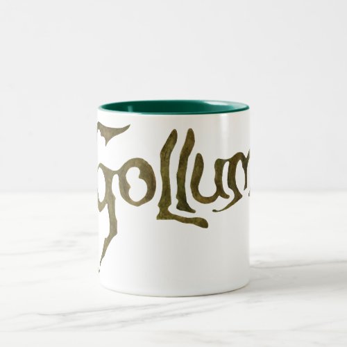 GOLLUM Name _ Textured Two_Tone Coffee Mug