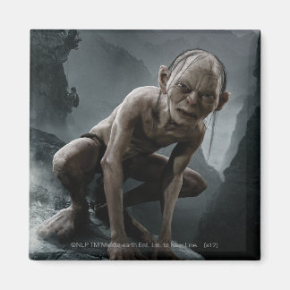 GOLLUM™ on a Rock Magnet