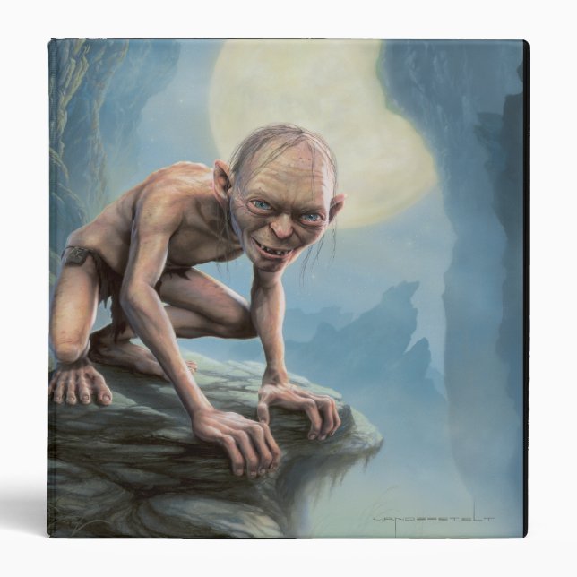 GOLLUM™ with Moon 3 Ring Binder (Front)