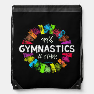 Golly Girls: 99 Percent Gymnastics 1 Percent Other Drawstring Bag