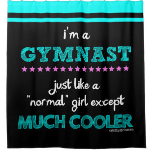 Golly Girls - I'm a Gymnast Shower Curtain