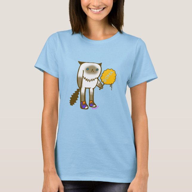 Goma Can Has Cotton Candyz T-Shirt (Front)