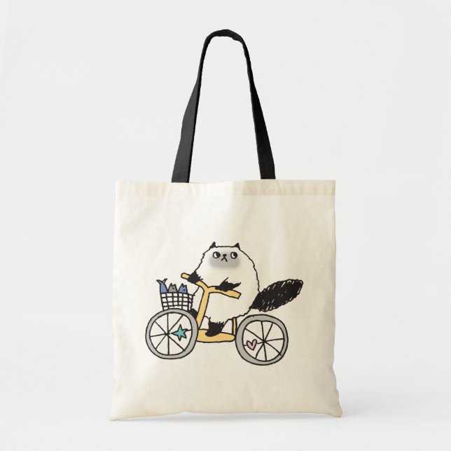 Goma The Firece Rider Organic grocery Tote Bag! Bag (Front)