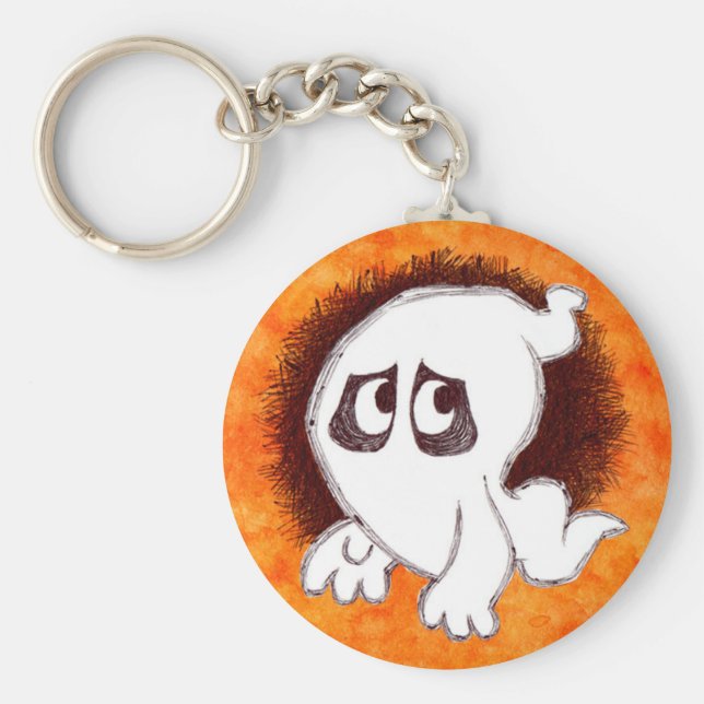 Gomer the ghost Keychain (Front)