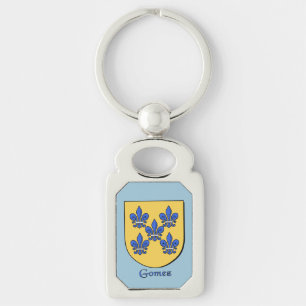 Gomez Historical Shield Keychain