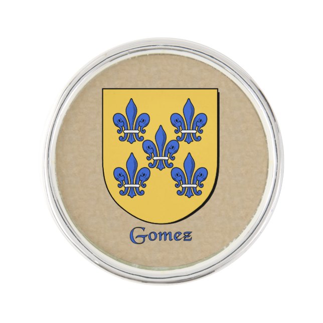 Gomez Historical Shield Pin (Front)