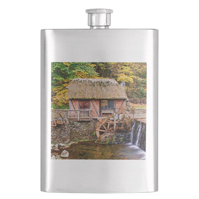 Gomez Mill Flask (Front)