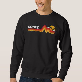Gomez  Retro Vintage Sunset Gomez 80s 90s Sweatshirt