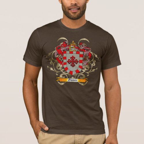 Gomez Shield  Coat of Arms T_Shirt