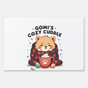 Gomis Cozy Cuddle Vintage Dog Blanket Design Do No Sign