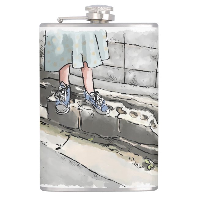 Gomuji Samu Flask (Front)
