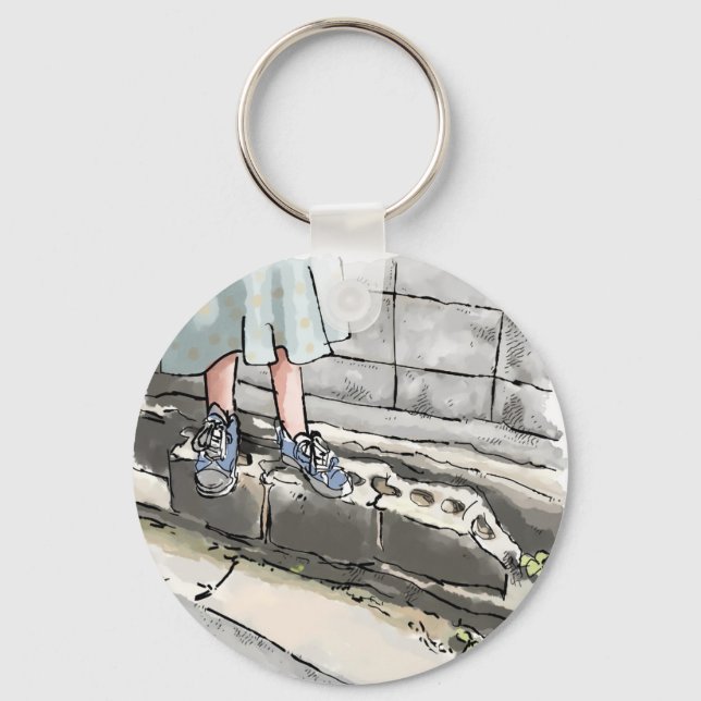 Gomuji Samu Keychain (Front)
