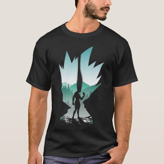 gon adult hunter x hunter manga strip hxh anime ts T-Shirt (Front)