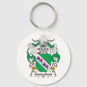 Goncalves Family Crest Keychain
