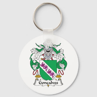 Goncalves Family Crest Keychain