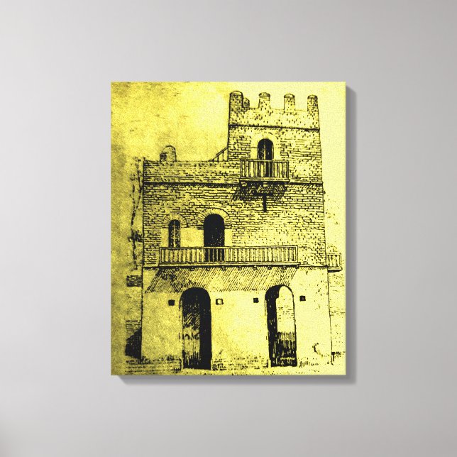 Gondar Ethiopia Canvas Print (Front)
