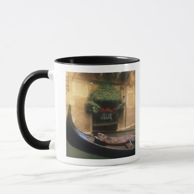 Gondola and Restaurant, Venice, Veneto, Italy Mug (Left)