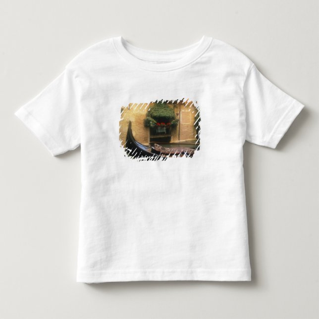 Gondola and Restaurant, Venice, Veneto, Italy Toddler T-shirt (Front)