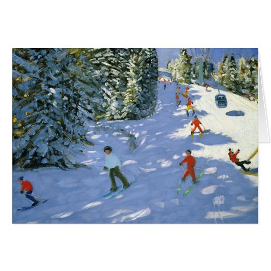 Gondola Austrian Alps 2004 Cards (Front Horizontal)