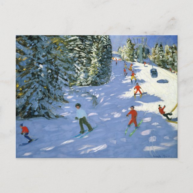 Gondola Austrian Alps 2004 Postcard (Front)