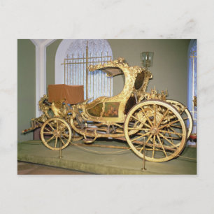 Gondola carriage of Empress Catherine II Postcard