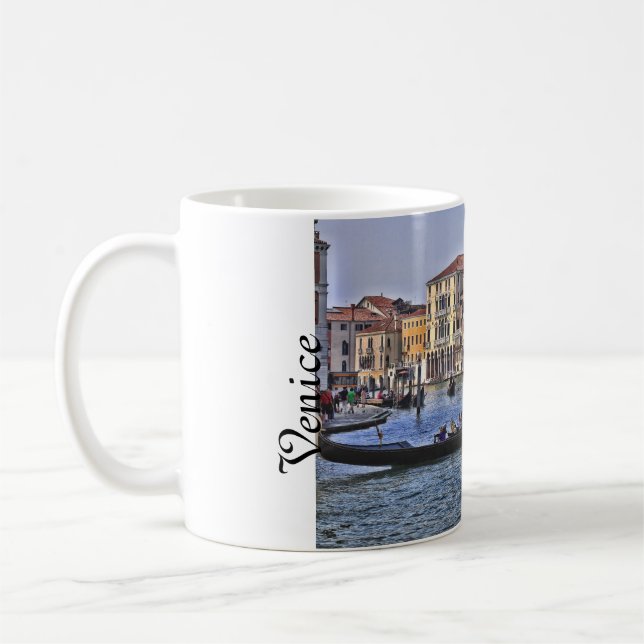 Gondola in Venice Coffee Mug (Left)