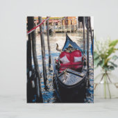 Gondola in Venice Italy (Standing Front)