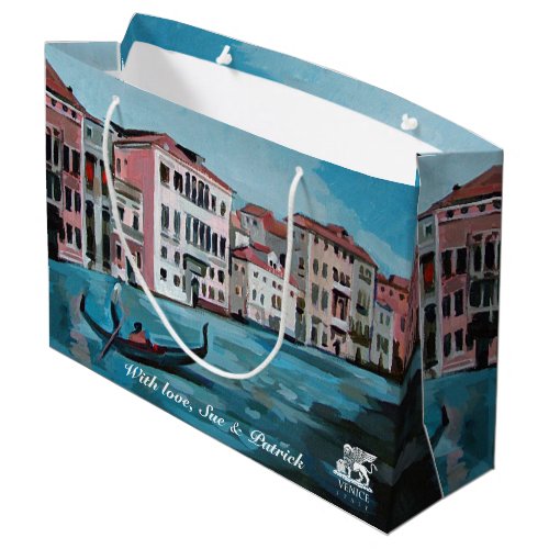 Gondola in Venice Italy Large Gift Bag
