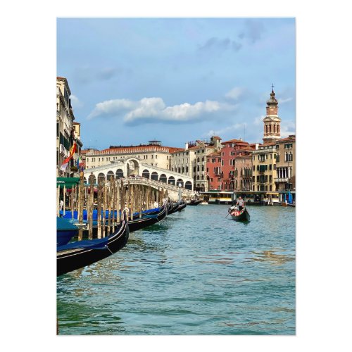Gondola on the Grand Canal _ Venice Italy Photo Print