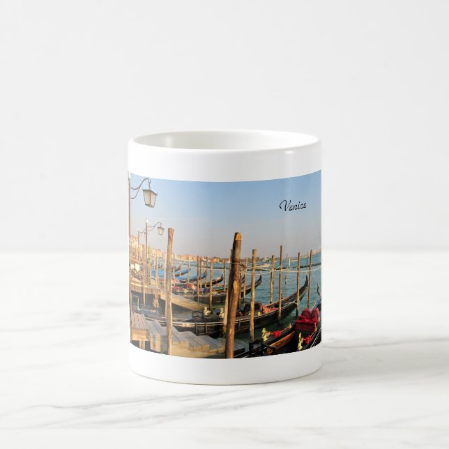 Gondola, Venice, Italy, Photography, Mug (Center)