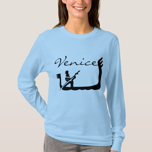 Gondola , Venice T-Shirt (Front)