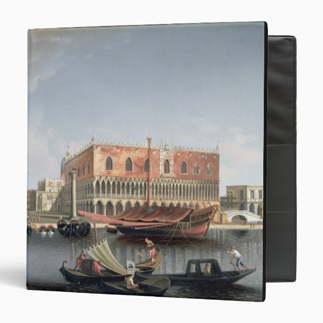 Gondolas before St. Marks Square, Venice Binder (Front/Inside)