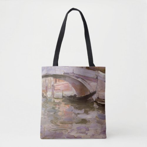 Gondolas by John Singer Sargent Impressionism Art Tote Bag