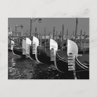 Gondolas of Venice Postcard