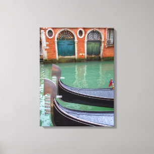 Gondolas on the Grand Canal, Venice Canvas Print