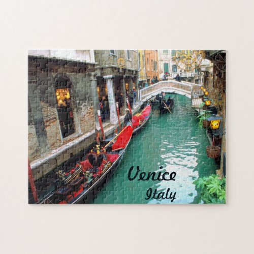 Gondolas_ Venice Italy Jigsaw Puzzle