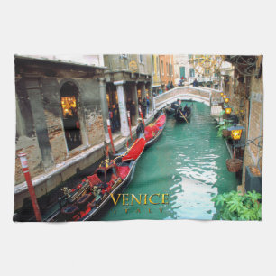 Gondolas- Venice, Italy Towel