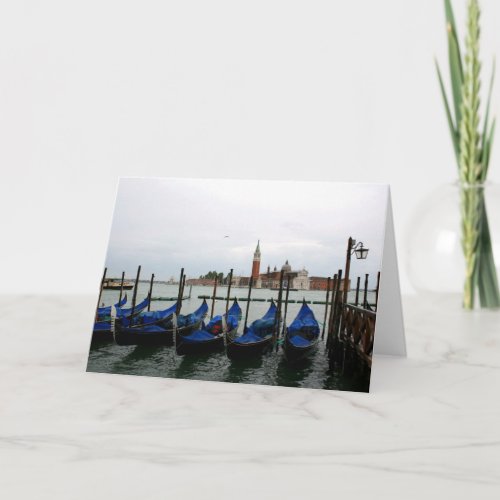 Gondolas with a view card