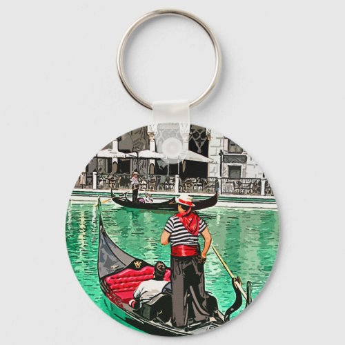 Gondolier Keychain