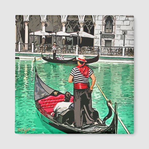 Gondolier Magnet