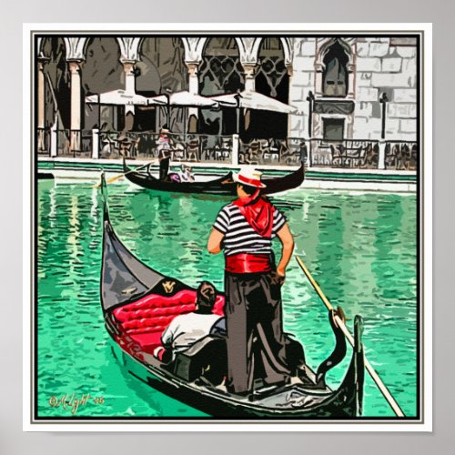 Gondolier Poster