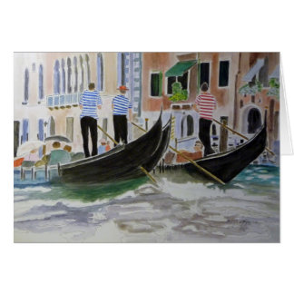Gondoliers Italy Cards
