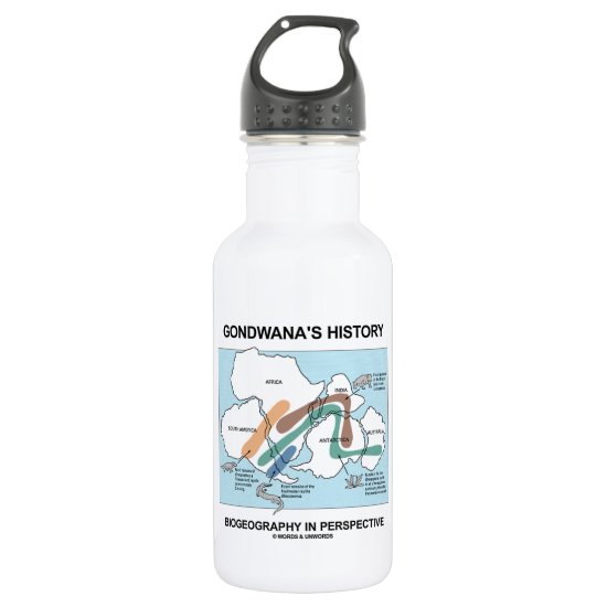 Gondwana's History Biogeography In Perspective Stainless Steel Water Bottle