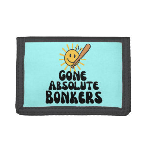 Gone Absolute Bonkers Meme Tri-fold Wallet