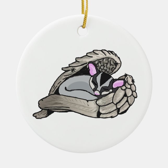 Gone But Always Remembered Ceramic Ornament (Front)