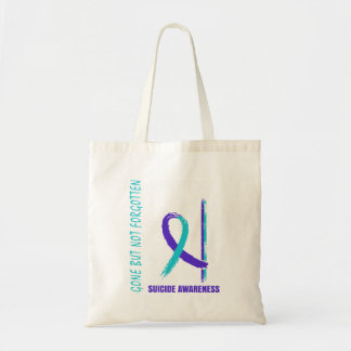 Gone But Not Forgotten Brother Awareness Flag Tote Bag